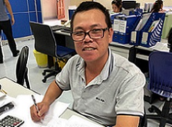 SANKEI (VIETNAM) CO.,LTD有限公司　营业部　部长　CHAU HOANG MINH